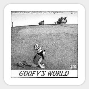 Goofy's World Sticker